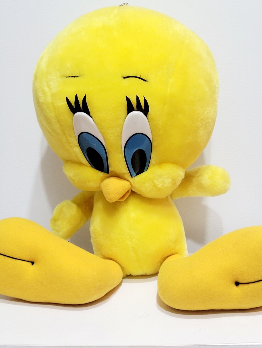 Vintage Looney Tunes Tweety Bird Plush Stuffed Animal Toy - 17"